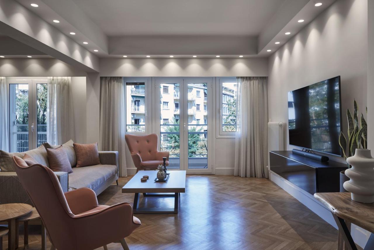 Urban Heights 3Bd Apt, Next To Hilton Athens Ngoại thất bức ảnh