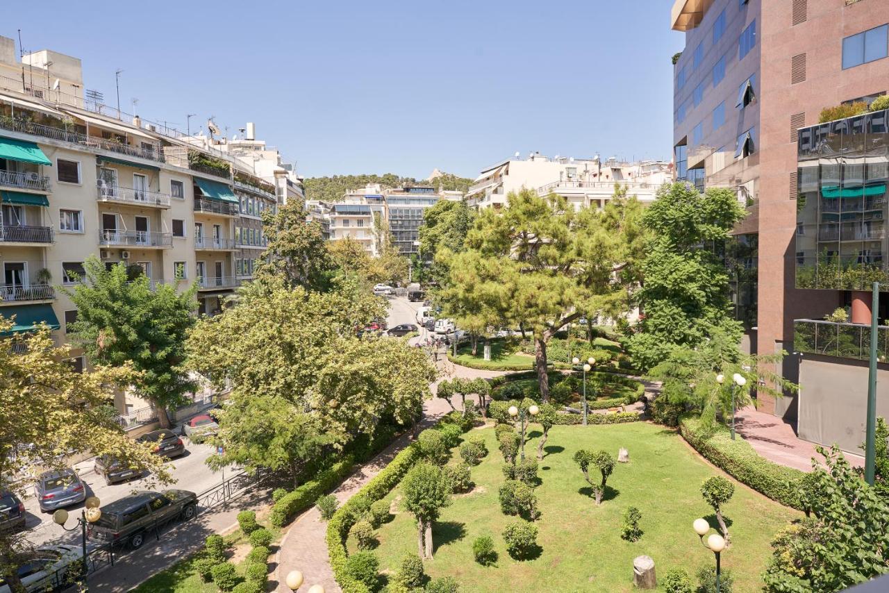 Urban Heights 3Bd Apt, Next To Hilton Athens Ngoại thất bức ảnh